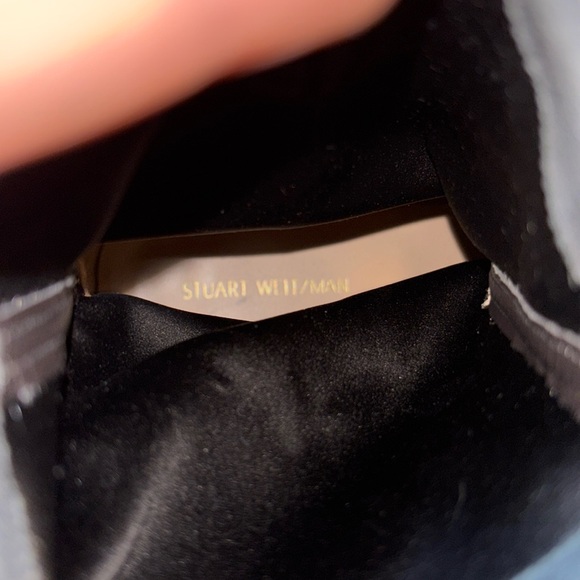 Stuart Weitzman Allshine 60 Bootie in Grey Suede - Picture 10 of 10